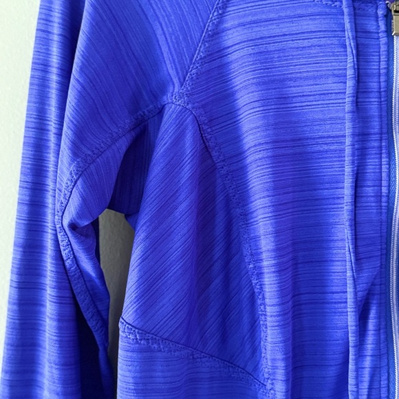 Athleta Purple Long-Sleeve Half Zip Yoga Hoodie - Size M - Picture 7 of 11